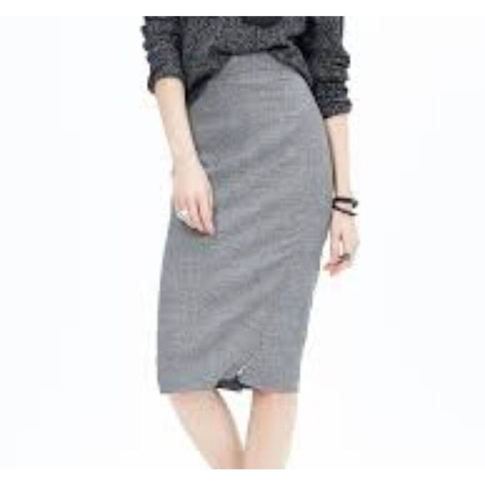 Banana Republic Women's Charcoal Gray Poly/Viscose/Spandex Knit Assymetrical Zip